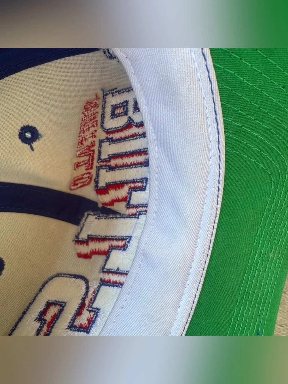 Vintage NFL 90s Buffalo Bills Snapback Hat Sports Specialties Pro Line Cap